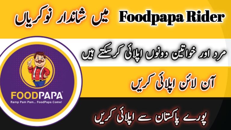 Foodpapa Rider Jobs 2025 – Apply Online for Delivery Rider