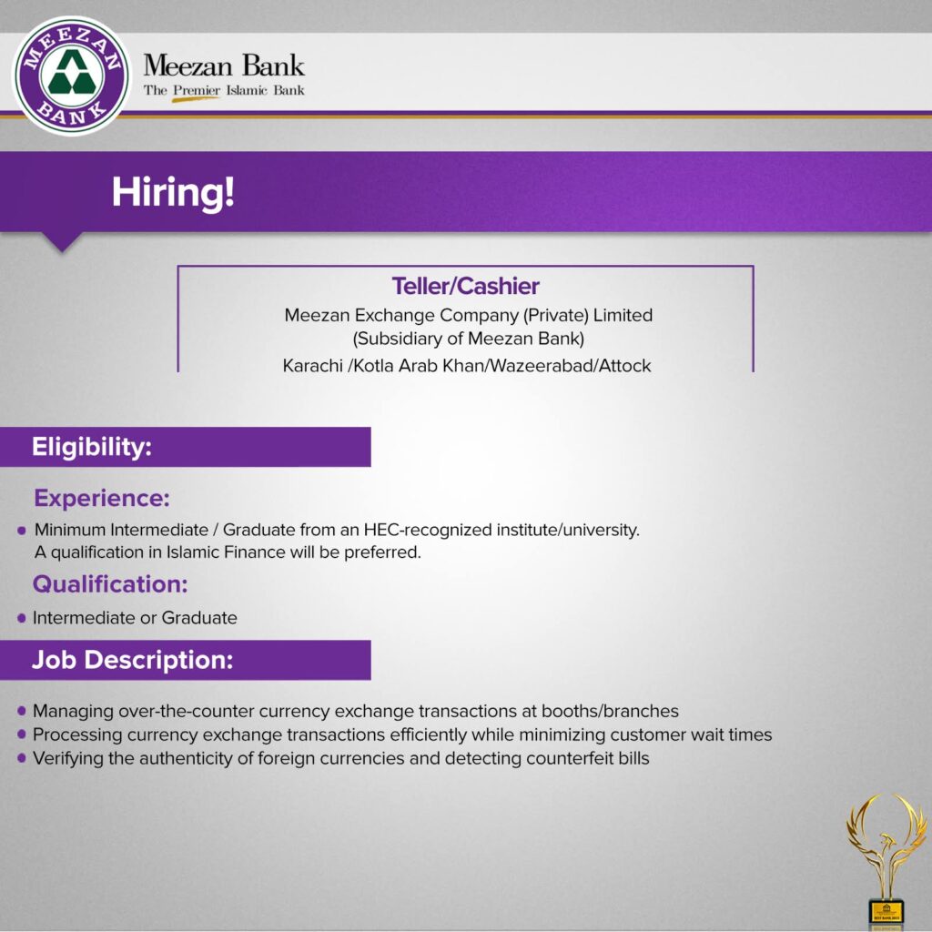 Meezan Bank Jobs