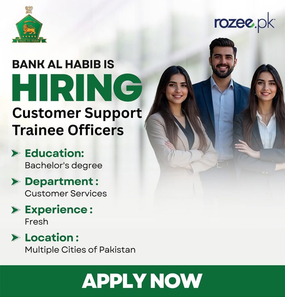 Bank Al Habib Jobs