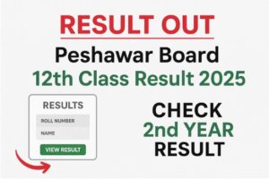Peshawar Board 12th Class Result 2025